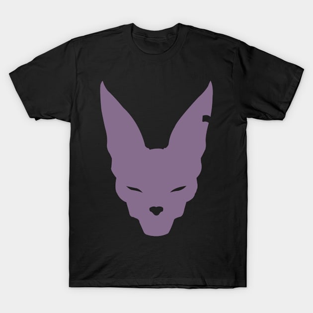 Beerus Face (Purple) T-Shirt by mocca90